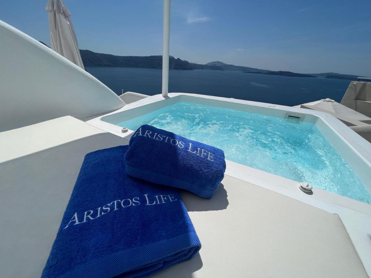אויה Aristos Life Luxury Cave Villas מראה חיצוני תמונה